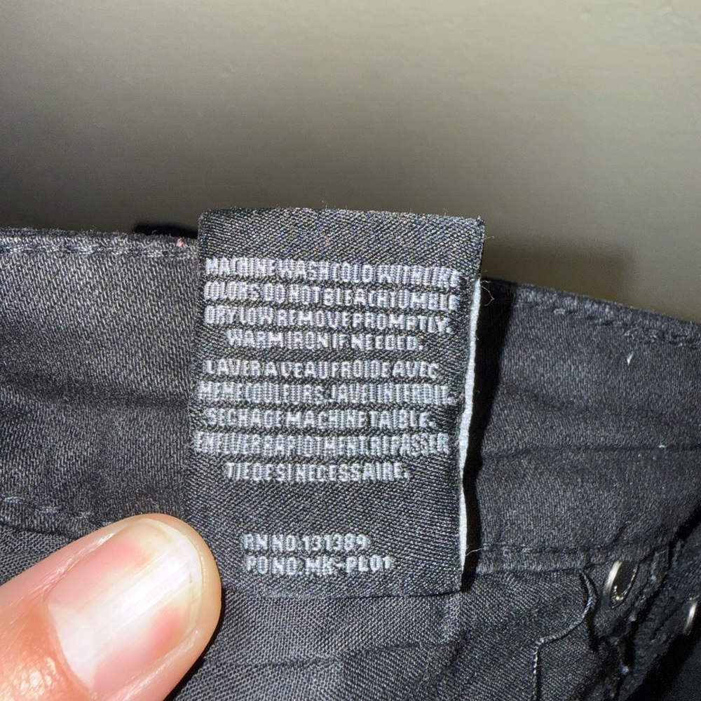 MacKeen MK 200 Jet Black Graphic Jeans Paint Drip Distressed Streetwear‎ - Picture 3 of 11